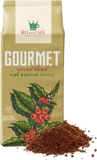 Café Moido Gourmet Torrado 1 Kg REI DO CAFE 100% Arábica Alta Mogiana Cafeteria Tradicional de Santos - imagem 1