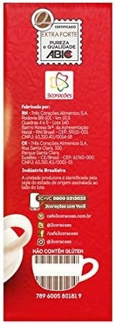 3 Corações Café Torrado E Moído Extra Forte À Vácuo 250G - imagem 4