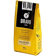 Bravo Café Maestro: Torrado e Moído 250g - Sabor Intenso - imagem 1