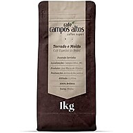 Café Campos Altos: Torrado e Moído 1kg - Sabor Premium - imagem 1