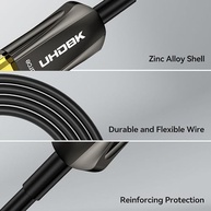 Cabo HDMI Fibra Ótica DGHUMEN 8K 30FT: Imersão Total com HDMI 2.1, 48Gbps e 8K@60Hz - imagem 5