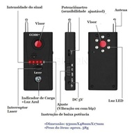 Detector CC308+ Multifuncional: Segurança Total Contra Câmeras e Escutas Ocultas - imagem 3