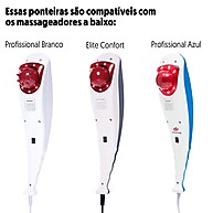 3 Ponteiras Massageador Profissional – Alívio Total - imagem 2