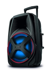 Caixa de Som Amplificada Mondial Connect Power II 500W RMS: Som Potente e Conectividade Total - imagem 1