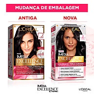 Tintura Excellence L'Oréal Preto Clássico: Cobertura Total! - imagem 2