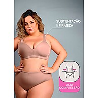 Sutiã Plus Size Sem Bojo Duloren com Cobertura Total - imagem 2