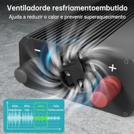 Inversor Veicular 3000W 12V para 110V: Energia Portátil com Onda Senoidal Modificada e Proteção Total - imagem 5