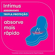 Absorvente Intimus Tripla Proteção: Segurança e Conforto Total - imagem 2