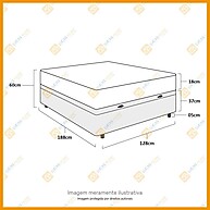 Cama Box Baú Viúva + Colchão D33 Ortobom: Conforto Total! - imagem 2