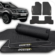 Conjunto 3 Tapetes Automotivos Emborrachados Duster 2016-2025 - Proteção Total - imagem 1