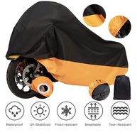 Capa de Moto Impermeável Laranja XXXL para Harley Davidson Street Glide Touring - Proteção Total! - imagem 5
