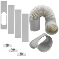 Kit de Ventilação para Ar Condicionado Portátil com Mangueira 13cm - Vedação Total e Instalação Fácil - imagem 1