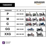 Capa Etacart Impermeável Forrada para Moto: Proteção Total contra Sol e Chuva - imagem 5
