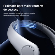 Ventilador de Pescoço JISULIFE Life4: Frescor Total! - imagem 2