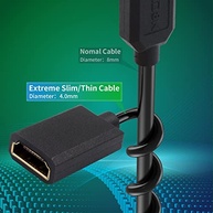 Cabo Extensor HDMI 8K Duttek 1.2M 90 Graus: Imersão Total com HDR e 60Hz - imagem 4