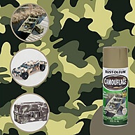Spray Camuflagem Khaki 340g Rust Oleum – Ocultação Total - imagem 2