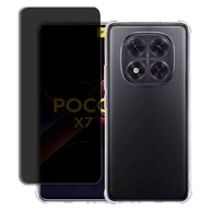 Kit Proteção Total Xiaomi Poco X7: Capa Anti-Impacto + Película Privacidade - imagem 1