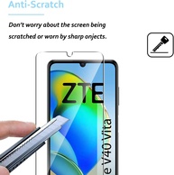 Película para ZTE Blade V40 Vita: Proteção 9H Total - imagem 3