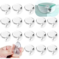 Kit 16 Protetores de Silicone para Quinas de Mesa - Segurança Total para Bebês e Pets - imagem 1