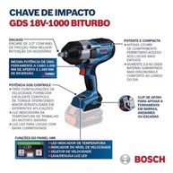 Chave de Impacto Bosch GDS 18V-1000: Potência Total! - imagem 2