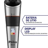 Barbeador Philco 3 em 1 com Display LED: Corte Rente e Precisão Total - imagem 1