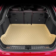 Tapetes de Couro Premium GREATROAD para Honda City 2015-2019: Proteção 3D Total e Estilo Bege - imagem 1
