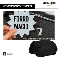 Capa Etacart Impermeável Forrada para Moto: Proteção Total contra Sol e Chuva - imagem 4