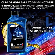 Óleo Scooter 10W-30 Elf 4 City: Proteção Total! - imagem 2