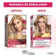 Tintura L'Oréal Excellence Louro Sueco 8.1: Cor Perfeita com Proteção Total - imagem 2