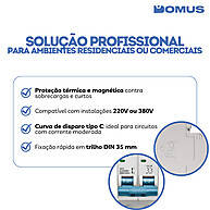 Disjuntor Tripolar 100A Elgin: Proteção Total! - imagem 2