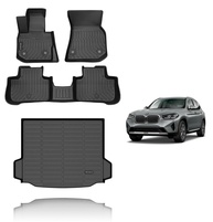 Tapetes KELCSEECS Personalizados para BMW X3 2018-2024 (Pneu Sobressalente) - Proteção Total - imagem 1