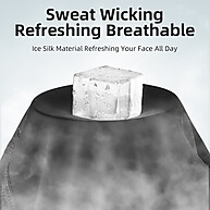 Máscara Rockbros Ice Silk: Proteção UV Total - imagem 2