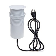 Torre de Tomada Totem Slim: 2 Tomadas 20A + 2 USB 3.5A - Elegância e Praticidade em Preto - imagem 5