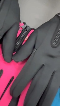 Luvas Térmicas Touch Screen Semi-Impermeáveis: Proteção e Conforto para Motoqueiros e Ciclistas - imagem 5