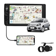 Kit Central Multimídia MP5 7" Touch Screen com Câmera de Ré para Ford Ka - imagem 1