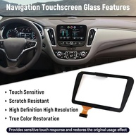 Tela Touch Screen YADINATAY 8" para Chevrolet Malibu & Equinox 2016-2021 - Substituição LQ080Y5DZ06 - imagem 5