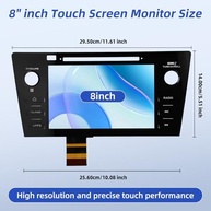 Digitalizador Tela Touch HK-SC-1 para Subaru Legacy/Outback 2018-2019: Restaure seu Rádio! - imagem 4