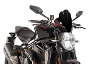 Bolha Touring Ducati Monster 1200R 16- C/Preto: Conforto e Estilo Aerodinâmico - imagem 3
