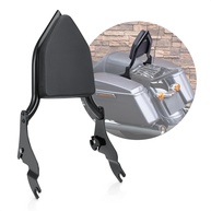 Sissy Bar Encosto Destacável para Passageiro Harley Touring 2009-2024 - Conforto e Estilo Premium (Preto) - imagem 1