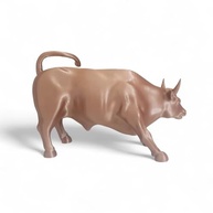 Miniatura Touro de Wall Street - Escultura Decorativa de Prosperidade e Sucesso - imagem 4