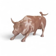 Miniatura Touro de Wall Street - Escultura Decorativa de Prosperidade e Sucesso - imagem 3