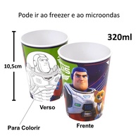 Kit com 10 Copos Buzz Lightyear - Festa Infantil Toy Story Temática - imagem 3