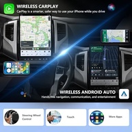 Tela Android 14" para Toyota Tacoma 2005-2015: Navegação GPS, Carplay e Multimídia Completa - imagem 4