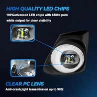 Faróis de Neblina LED Premium para Toyota Corolla 2011-2013 | Segurança e Estilo Certificados DOT - imagem 3