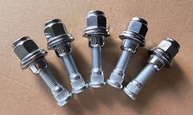 Kit 5 Pinos de Roda Traseira M12x1.5mm (44.5mm) + Porcas - Toyota Hiace, Hilux, L200 e Mais - imagem 4