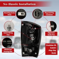 Conjunto de Luzes Traseiras LED para Toyota Tacoma 2005-2015 - Segurança e Estilo - imagem 3