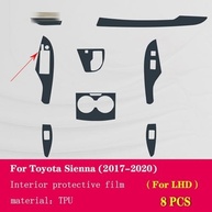 Protetor de Tela GPS PACSCI TPU Transparente para Toyota Sienna 2017-2020 - Visão Clara e Durabilidade - imagem 2