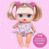 Boneca Mini Passeio Babys Collection Super Toys - imagem 2