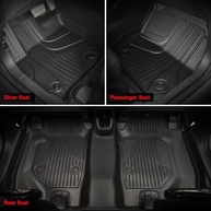 Tapetes de Chão Premium TPE para Honda HR-V 2016-2022 - Proteção Total e Estilo - imagem 4