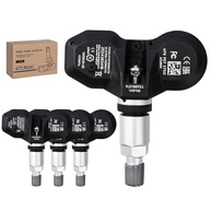 Kit 4 Sensores TPMS 433MHz Programados para BMW, Audi, Aston Martin - Monitore sua Pressão! - imagem 1